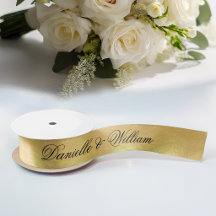 Imitate Gold Foil Elegante Schwarze Kalligraphie H