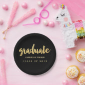 Imitate Gold Foil Graduation Party Teller (Party)