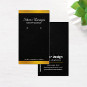 Imitate Gold Foil Minimalistische Anzeige - Schwar (Schreibtisch)