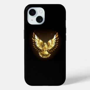Imitate Gold Foil Peace Dove auf Black Case-Mate iPhone Hülle