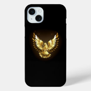 Imitate Gold Foil Peace Dove auf Black Case-Mate iPhone Hülle