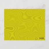 Imitate Gold Foil Raffles Tickets Postkarte (Rückseite)