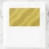 Imitate Gold Foil Texture Hintergrund Sparkle Vorl Rechteckiger Aufkleber (Tasche)