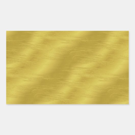 Imitate Gold Foil Texture Hintergrund Sparkle Vorl Rechteckiger Aufkleber (Vorderseite)