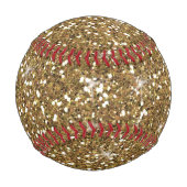 Imitate Gold Glitzer Baseball (Rückseite)