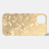 Imitate Gold Glitzer Case-Mate iPhone Hülle (Rückseite (Horizontal))