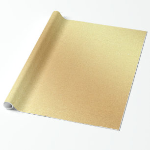 Imitate Gold Glitzer Elegante Moderne Kunst, Dicht Geschenkpapier