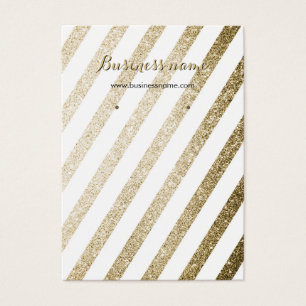 Imitate Gold Glitzer gestreift Hintergrund Ohrwurf
