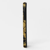 Imitate Gold Glitzer Jugendstil Case-Mate iPhone Hülle (Hinten/Links)