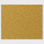 Imitate Gold Glitzer Textur Geschenkpapier (Flach)