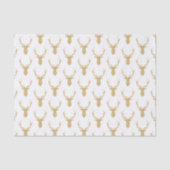 Imitate Gold Glitzer Weihnachtsbaum Seidenpapier (Vorderseite)