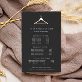 Imitate Gold Kleidung Hanger | Preise und Dienstle Flyer