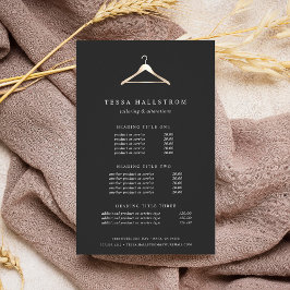 Imitate Gold Kleidung Hanger | Preise und Dienstle Flyer
