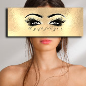 Imitate Gold Makeup Augen Lashes Preise Poster