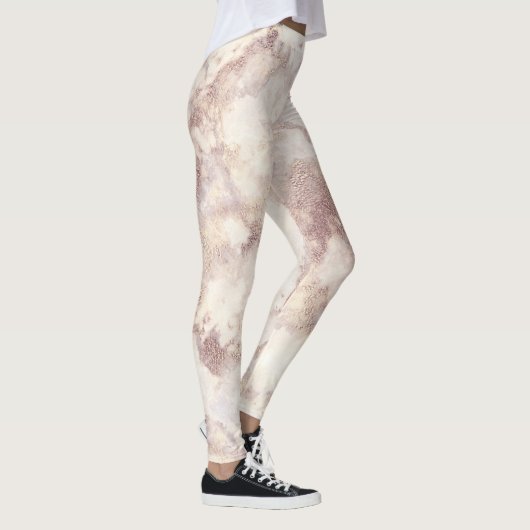 Imitate Gold Marmor Leggings (Rechts)
