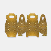 Imitate Gold Metal Design Geschenkschachtel (Ungefaltet)