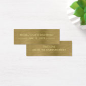 Imitate Gold Metal Textur Lesezeichen (Schreibtisch)