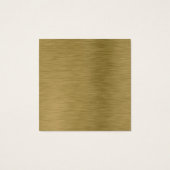 Imitate Gold Metal Texture Schmuckkarte (Rückseite)