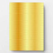 Imitate Gold Metallic Look Elegante, benutzerdefin Fotoplatte (Vorderseite)