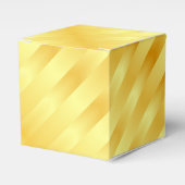 Imitate Gold Metallic Look Moderne Vorlage Elegant Geschenkschachtel (Vorderseite)