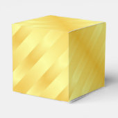 Imitate Gold Metallic Look Moderne Vorlage Elegant Geschenkschachtel (Rückseite)