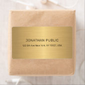 Imitate Gold Moderne elegante Berufliche Vorlage (Insitu)