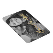 Imitate Gold Moderne speichern Datums-Magnete Magnet (Rechte Seite)