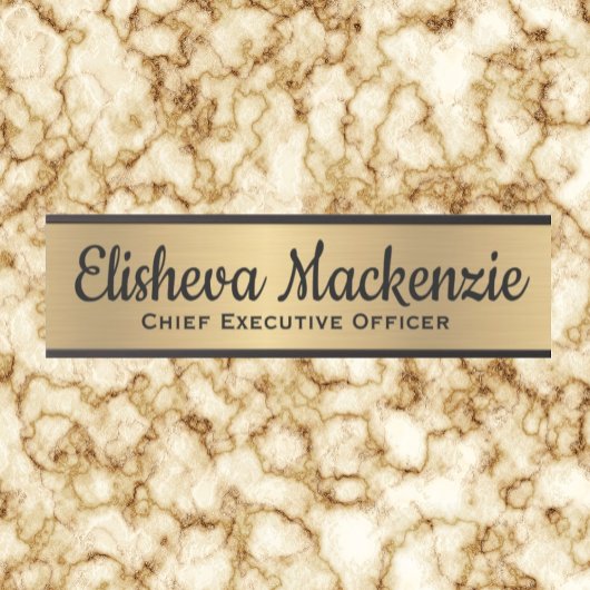 Imitate Gold Office Türsignaturen Namensplatte Türschild