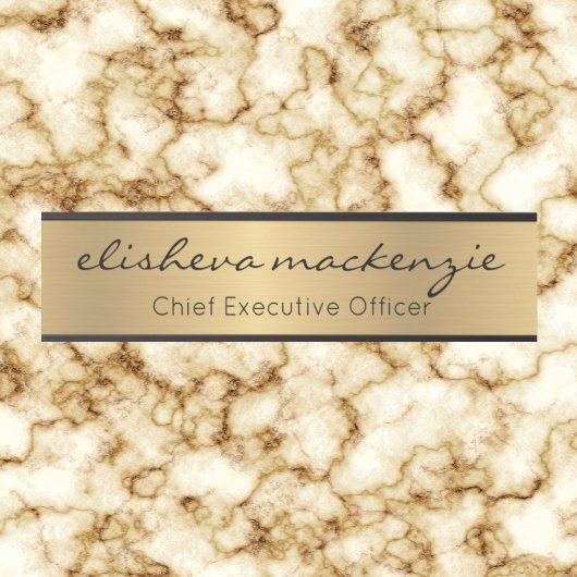 Imitate Gold Office Türsignaturen Namensplatte Türschild