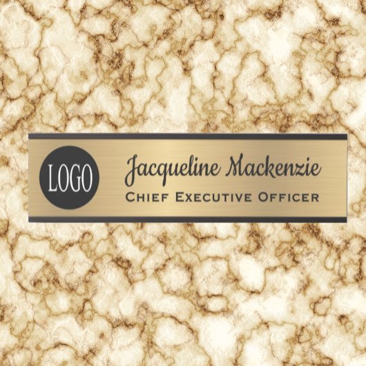 Imitate Gold Office Türsignaturen Namensplatte Türschild