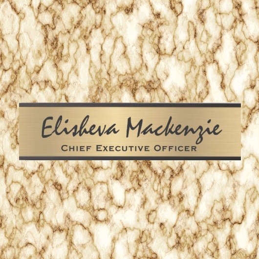 Imitate Gold Office Türsignaturen Namensplatte Türschild