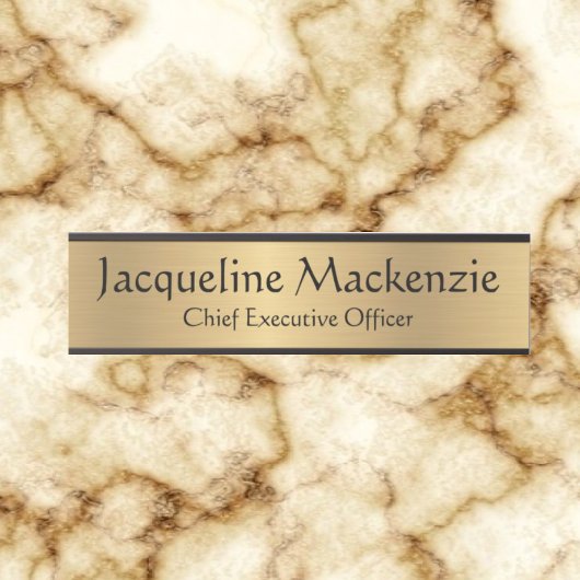 Imitate Gold Office Türsignaturen Namensplatte Türschild