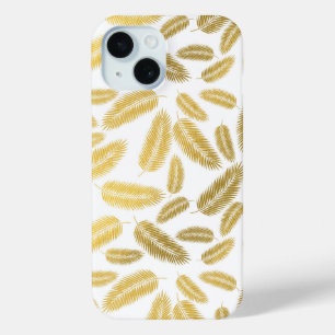 Imitate Gold Palm Blätter Muster Case-Mate iPhone Hülle