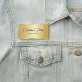 Imitate Gold-Script-Vorlage Kalligraphischer Name Namensschild (Beispiel)