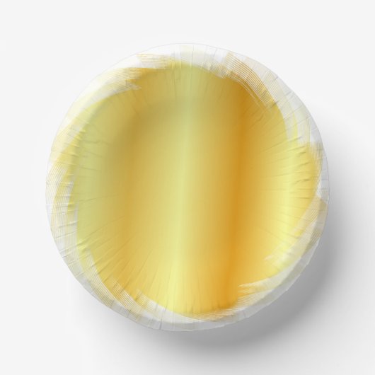 Imitate Gold Trendy Template Eleganter Glamour Pappteller (Vorderseite)