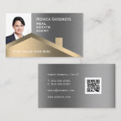 Imitate Gold und Silber Metallic  Visitenkarte (Vorne/Hinten)