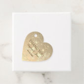 Imitate Gold Wedding Vielen Dank Geschenkanhänger (Beispiel)