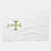 Imitate Gold zerstörter Look Cross Handtuch (Horizontal)
