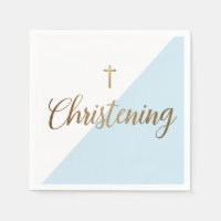 Imitate goldblauer Baby Boy Christening
