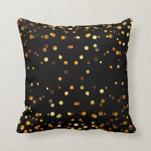 Imitate Golden Foil Confetti Glitzern Kissen