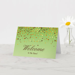 Imitate Golden Foil Confetti Wählen Sie eine ander Karte