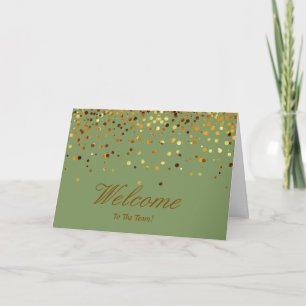 Imitate Golden Foil Confetti Wählen Sie eine ander Karte