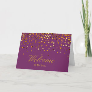 Imitate Golden Foil Confetti Wählen Sie eine ander Karte