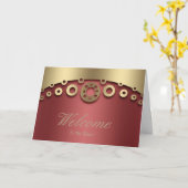 Imitate Golden Foil Confetti Wählen Sie eine ander Karte (Gelbe Blume)