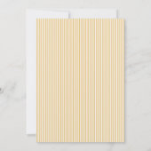 Imitate Goldene Foil Confetti Bat Mitzvah Einladun Einladung (Rückseite)