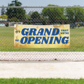 Imitate goldene Sterne Großer Empfang Banner (Insitu)