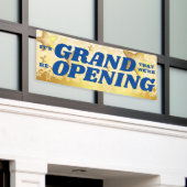 Imitate goldene Sterne Großer Empfang Banner (Äußeres Gebäude)