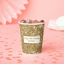 Imitate Goldener gelber Glitzer Textur & Benutzerd