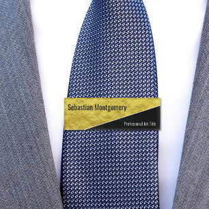 Imitate Goldfolie Geometrische Berufliche Namensma Namenschild