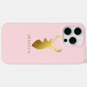 Imitate Goldfolie Hirschkopf Personalisiert Case-Mate iPhone Hülle (Rückseite (Horizontal))